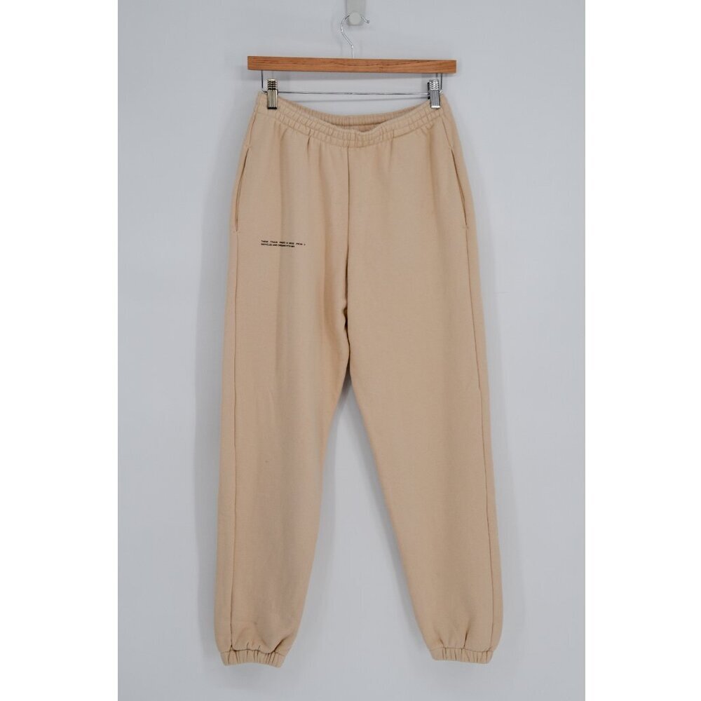 Pangaia 365 Heavyweight Sweatpants in Sand Womens XS Organic Cotton Jogger Pants